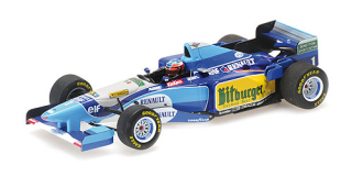 Benetton Renault B195 #1 M.Schumacher Winner Pacific GP 1995 World Champion 1:43 Minichamps
