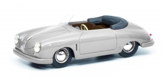 Porsche 356 Gmünd silver 1:43 Schuco