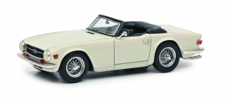 Triumph TR6 white 1:43 Schuco