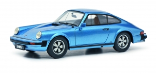 Porsche 911 Coupe blue 1:18 Schuco