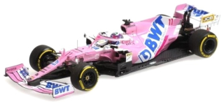BWT Racing Point F1 Team Mercedes RP20 #11 Sergio Perez Winner Sakhir GP 2020 1:18 Minichamps