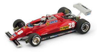 Ferrari 126 C2 #28 M.Andretti 3rd Italy GP 1982 1:43 Brumm