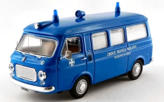 Fiat 238 Croce Bianca Milano Sezione Paullo 1970 1:43 Rio Models