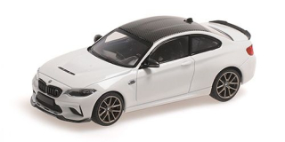 BMW M2 CS 2020 white/gold wheels 1:43 Minichamps