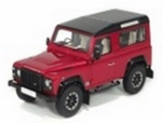 Land Rover Defender D90 V8 2018 red 1:18 LCD Model
