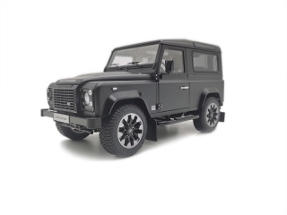  Land Rover Defender D90 V8 2018 matt black1:18 LCD Model