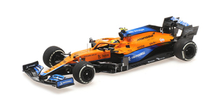 McLaren F1 Team MCL35M Lando Norris French GP 2021 1:43 Minichamps