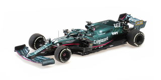 Aston Martin Cognizant F1 Team AMR21 Lance Stroll Monaco GP 2021 1:43 Minichamps