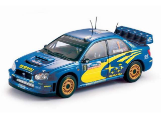 Subaru Impreza WRC #1 P.Solberg/P.Mills Winner Rally New Zealand 2004 1:18 Sun Star