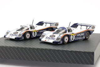 2-car Set Porsche 956K #1 Jacky Ickx, Jochen Mass & #2 Stefan Bellof, Derek Bell 1000km Nürburgring 1983 1:43 Werk83