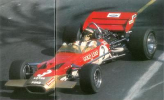 Lotus 49C #3 Jochen Rindt Winner Monaco GP 1970 1:18 Spark