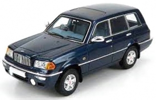 Bentley Dominator 4x4 Personal Car Sultan Of Brunei 1994 blue met 1:43 KESS Model