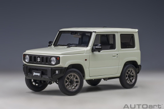 Suzuki Jimny JB64 RHD pure white pearl 1:18 AUTOart