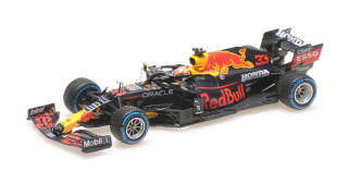 Red Bull Racing Honda RB16B #33 M.Verstappen Winner Belgian GP 2021 1:43 Minichamps