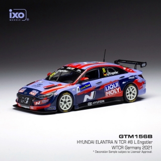 Hyundai Elantra N TCR #8 L.Engstler Liqui Moly WTCR Deutschland 2021 1:43 Ixo Models