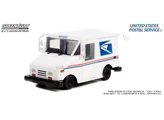 United States Postal Service Long-Life Postal Delivery Vehicle white 1:18 Greenlight