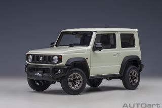 Suzuki Jimny SIERRA 2018 pure white pearl 1:18 AUTOart
