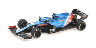 Alpine F1 Team A521 F.Alonso Qatar GP 2021 1:43 Minichamps