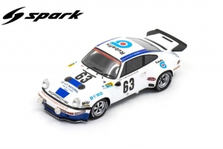 Porsche 911 RS 3.0 #63 J-C. Lagniez - G. Meo 14th 24H Le Mans 1974 1:43 Spark