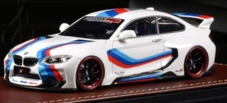 BMW 2-Series M235i Darwin PRO MTC Black Sails Widebody 2015 white 1:43 GLM Models
