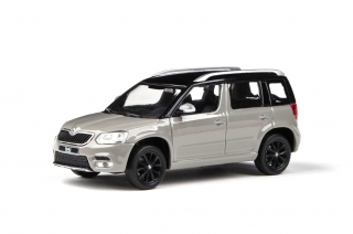 Škoda Yeti FL 2013 šedá steel uni 1:43 Abrex