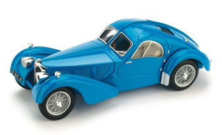 Bugatti Atlantic 1938 blue 1:43 Brumm
