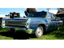 Dodge Phoenix 4-Door Sedan 1968 light blue met black 1:43 KESS Model