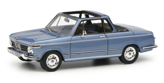 BMW 2002 Baur Convertible Fjiord blue metallic 1:43 Schuco