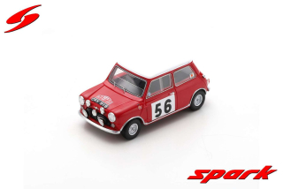 BMC Cooper S #56 P. Hopkirk - H. Liddon Rally Monte Carlo 1965 1:43 Spark