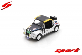 Fiat 500 Gamine #11 R-F. Dulbecco - Y. Le Graverend Rally Monte Carlo 1969 1:43 Spark