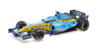 Renault F1 Team R25 #6 Giancarlo Fisichella Winner Australian GP 2005 1:18 Minichamps 