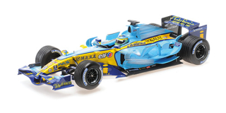 Renault F1 Team R26 #2 Giancarlo Fisichella 3rd China GP 2006 1:18 Minichamps 