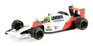 McLaren Honda MP4/6 Ayrton Senna with Jean Alesi Riding Mexico GP 1991 1:43 Minichamps