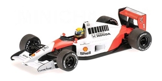 McLaren Honda MP4/6 #1 Ayrton Senna World Champion 1991 1:43 Minichamps