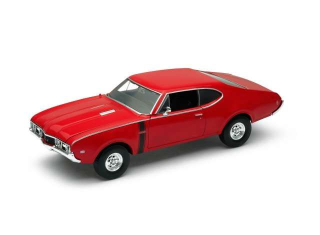 Oldsmobile 442 1968 red 1:24 Welly