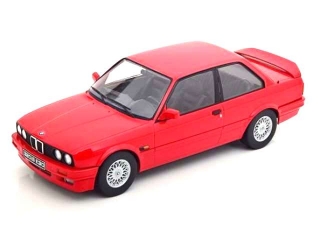 BMW 320iS E30 Italo M3 1989 red 1:18 KK Scale