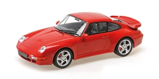 Porsche 911 993 Turbo 1995 red 1:18 Minichamps 