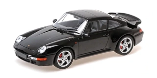 Porsche 911 993 Turbo 1995 black 1:18 Minichamps 