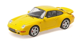 Porsche 911 993 Turbo 1995 yellow 1:18 Minichamps 