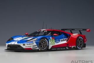 Ford GT Ecoboost 3.5l Turbo V6 #68 Bourdais/Hand/Muller Team Ford Chip Ganassi USA 24H Le Mans 2019 1:18 AUTOart