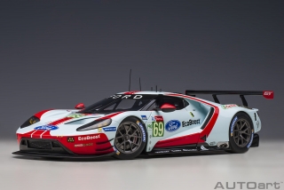 Ford GT Ecoboost 3.5l Turbo V6 #69 Briscoe/Dixon/Westbrook Team Ford Chip Ganassi USA 24H Le Mans 2019 1:18 AUTOart