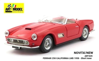 Ferrari 250 California LWB 1958 Short Nose red 1:43 Art Model