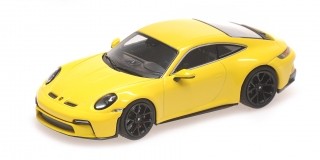 Porsche 911 992 GT3 Touring 2021 yellow/black wheels 1:43 Minichamps