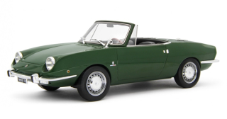 Fiat 850 Sport Spider 1968 green 1:18 Laudoracing Model 