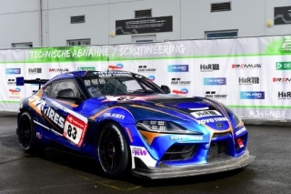 Toyota Supra GT4 #83 Tischner/Gülden/Tönges 3rd SP 10 24H Nürburgring 2022 1:43 Spark