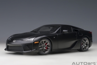 Lexus LFA 2010 matt black 1:18 AUTOart