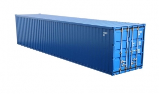 40 ft Container blue 1:18 NZG