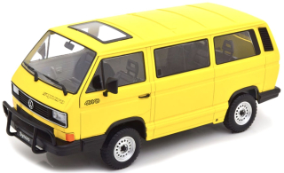 Volkswagen T3 Minibus SYNCRO 1987 yellow 1:18 KK Scale