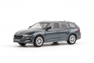 Škoda Octavia IV Combi 2020 šedá quartz metalíza 1:43 Abrex