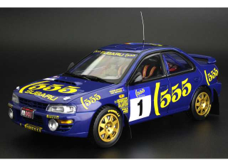 Subaru Impreza 555 #1 P.Bourne/T.Sircombe Winner Hong Kong-Beijing Rally 1994 1:18 Sun Star